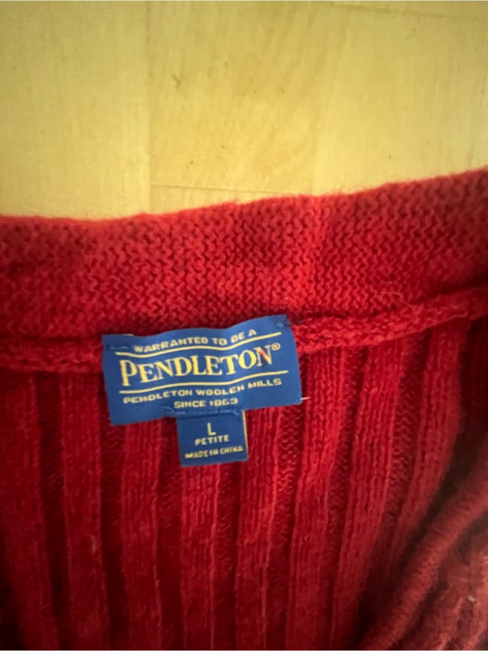 Pendleton Vest Large - Picture 7 of 8